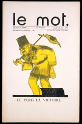 1915年1月23日、ル・モットの表紙（colou litho）
